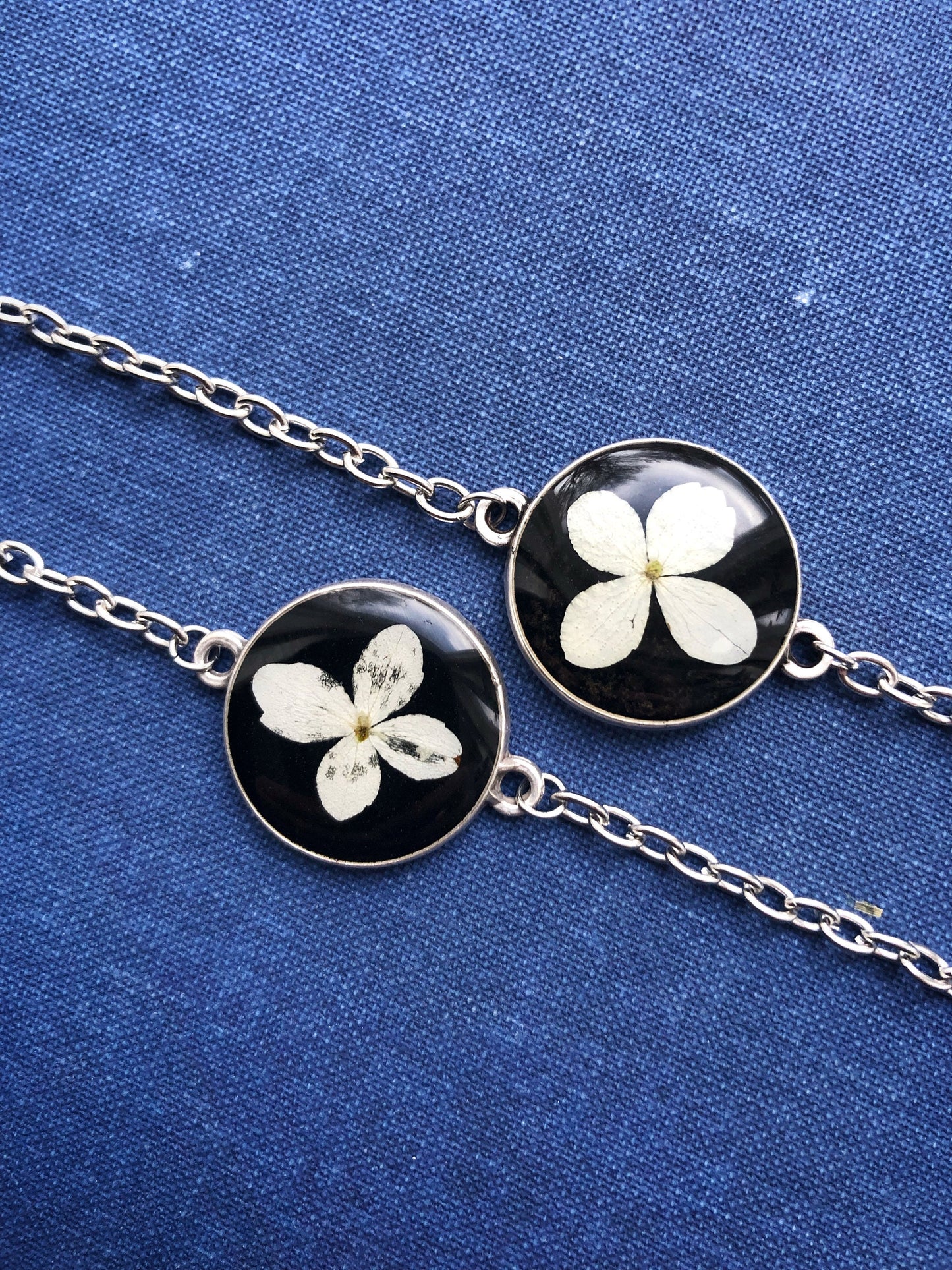 Armband med Hortensia eller Hundkäx
