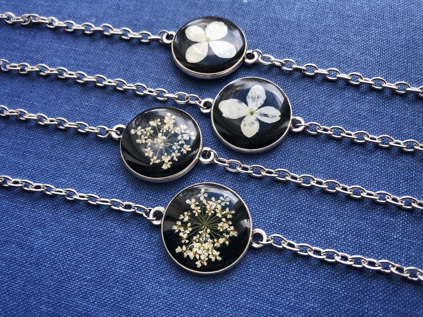 Armband med Hortensia eller Hundkäx