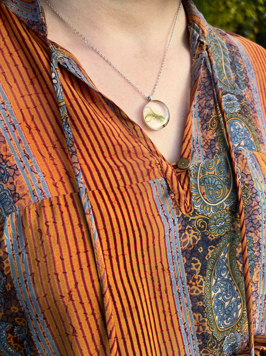 Soft Green Moss Pendant