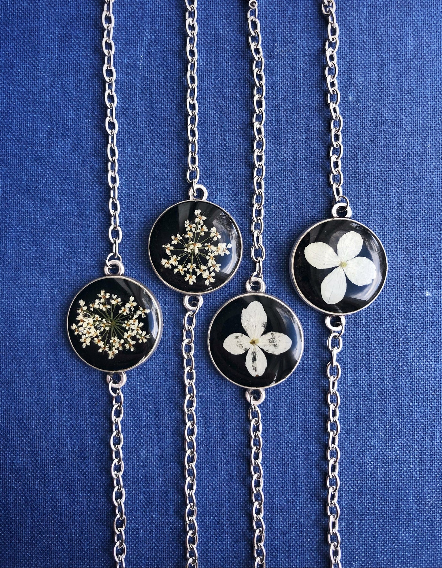 Armband med Hortensia eller Hundkäx