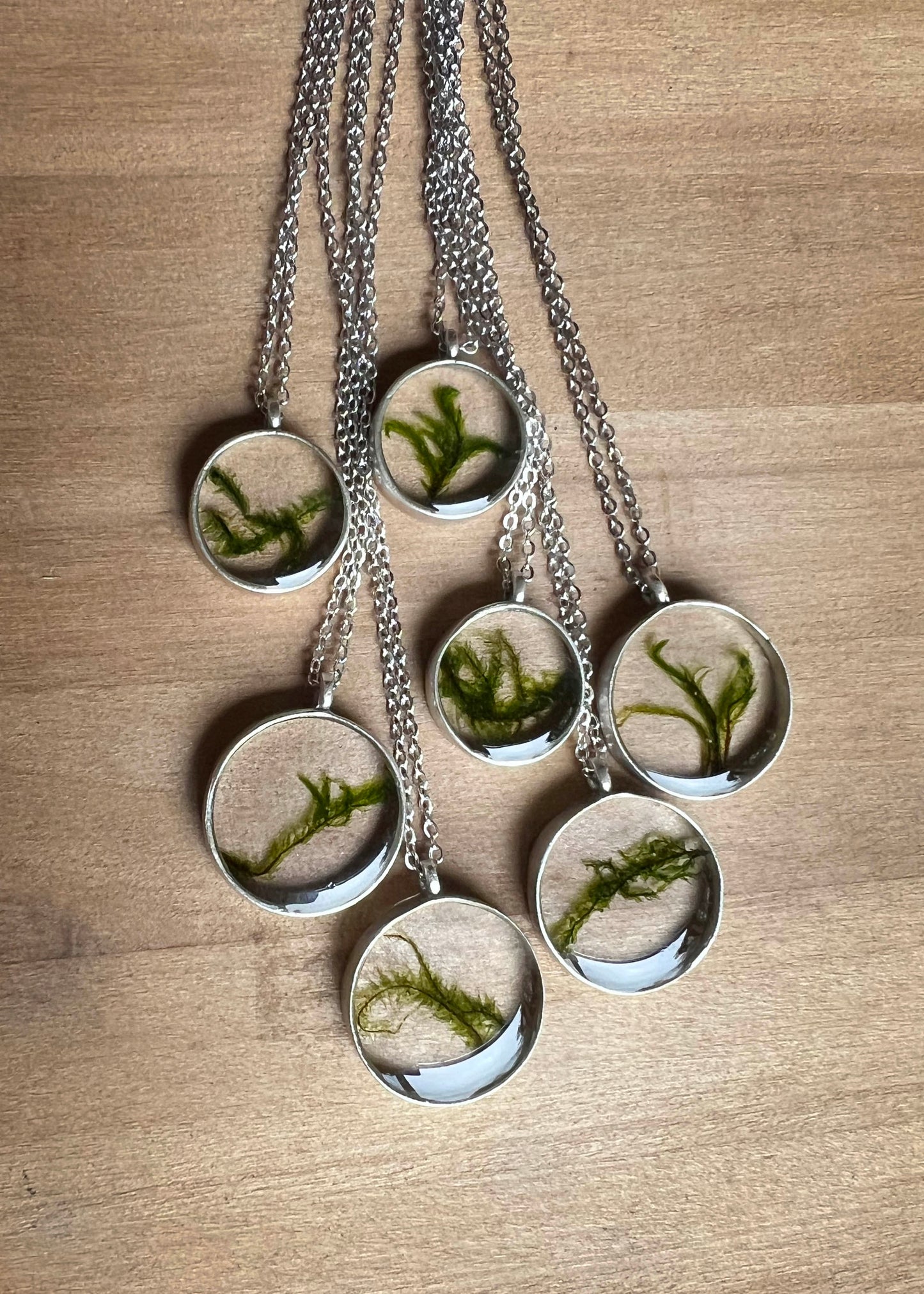 Soft Green Moss Pendant