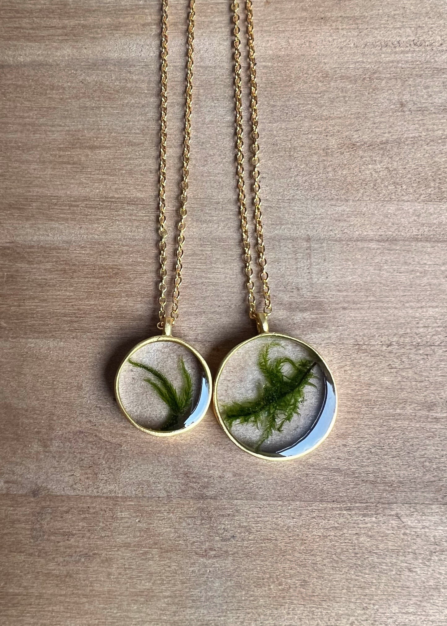 Soft Green Moss Pendant