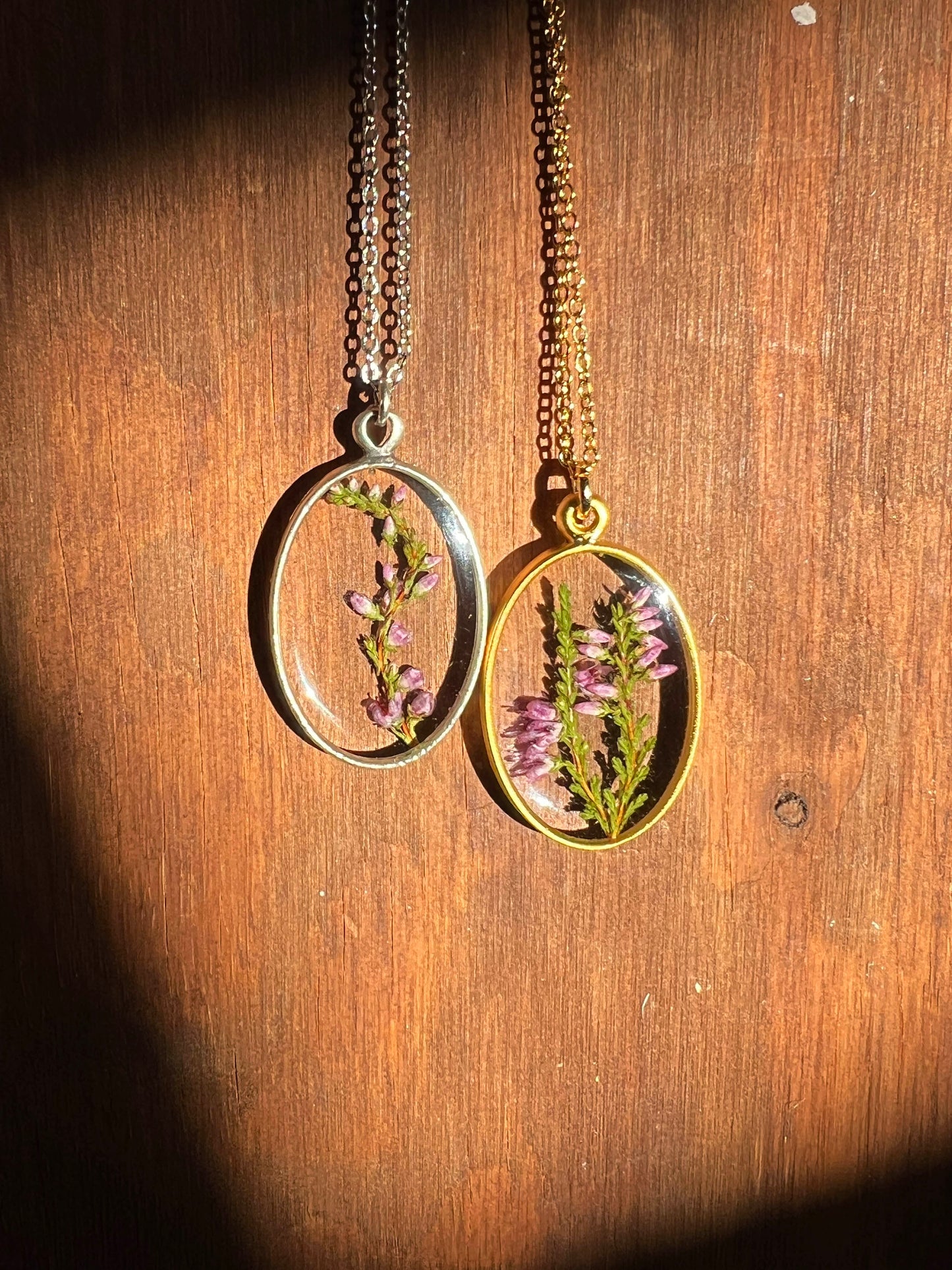 Wild Heather Pendants