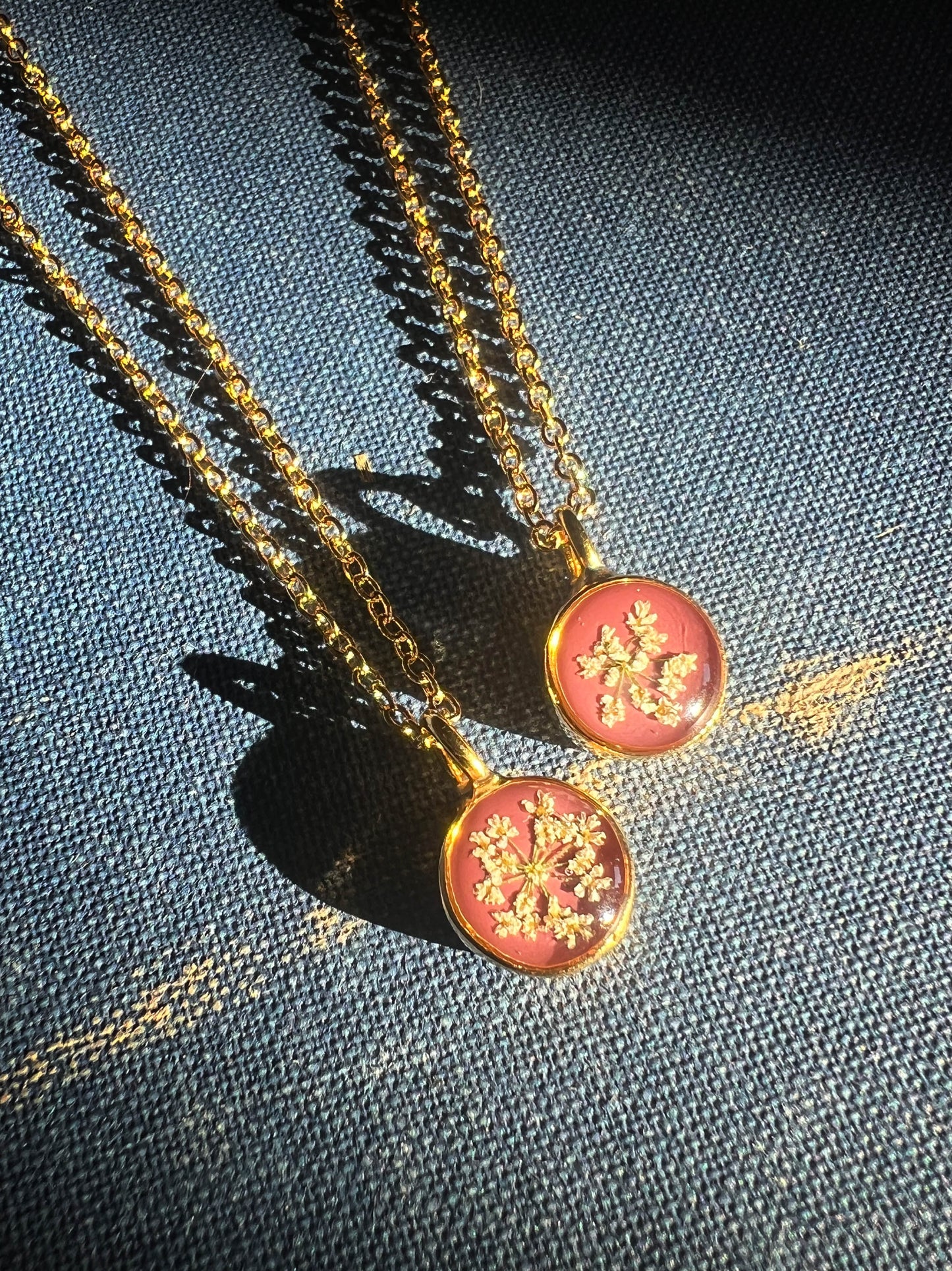 Golden Meadow Bloom Necklace