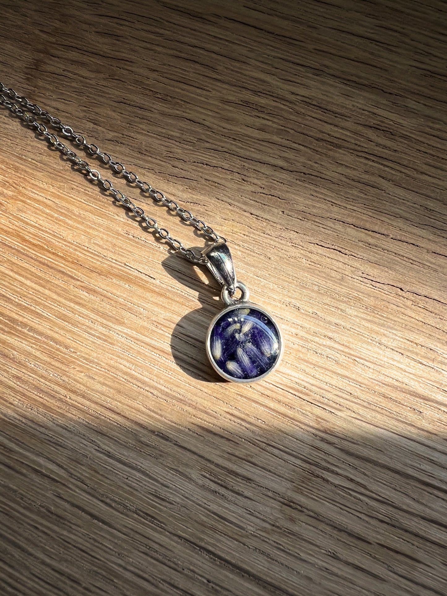 Lavender & coltsfoot necklace